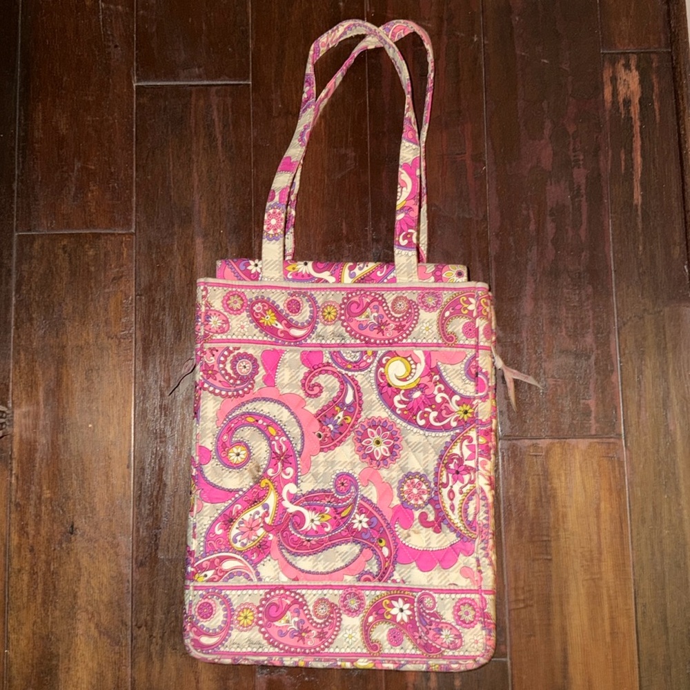 Pink Vera Bradley Laptop Bag